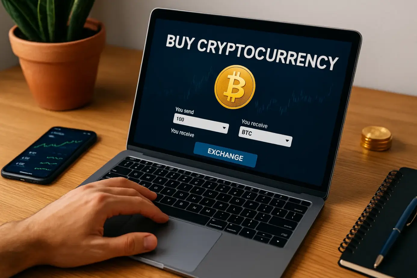Как работают криптообменники: пошаговая схема