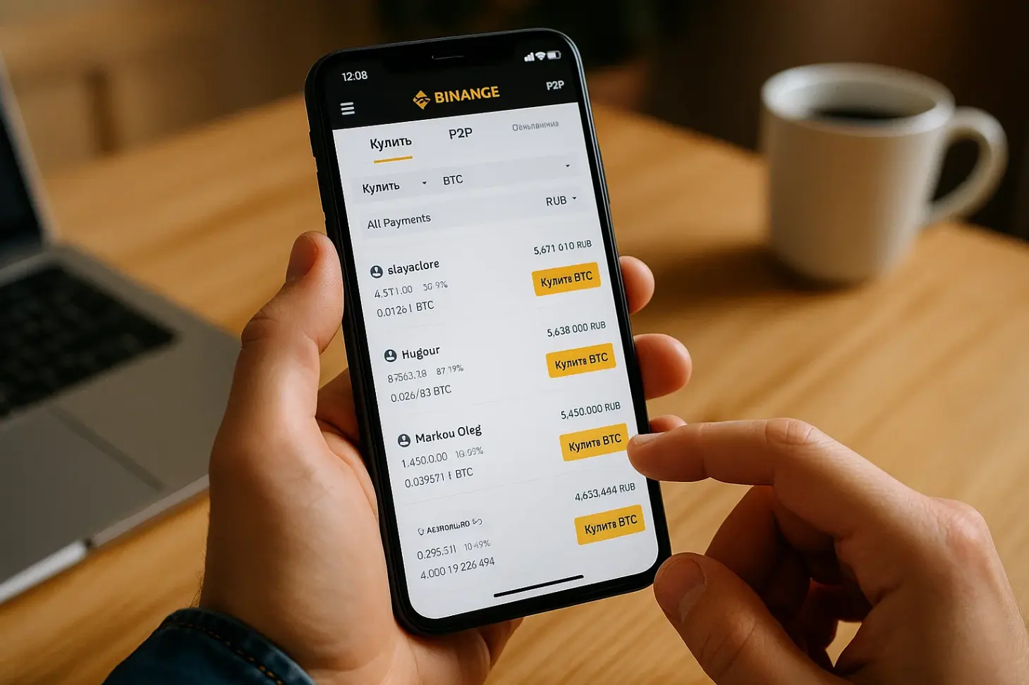 Регистрация и настройка аккаунта Binance