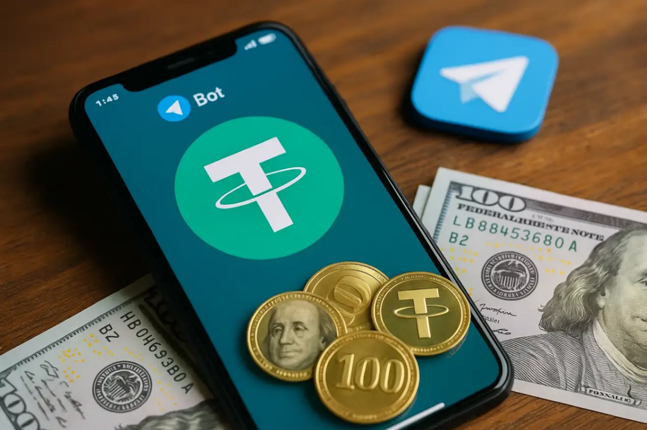 Как работают Telegram-боты по продаже криптовалют