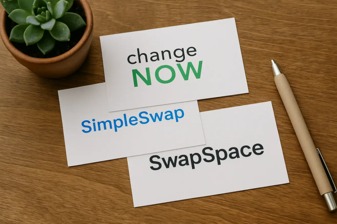 ChangeNow, SimpleSwap и SwapSpace